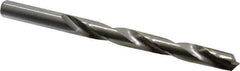 CJT - 25/64" 118° Carbide-Tipped Jobber Drill - Bright Finish, Right Hand Cut, Spiral Flute, Straight Shank, 5-1/4" OAL, Standard Point - Eagle Tool & Supply