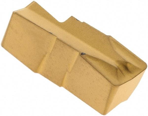 Iscar - 500E06030GIF E Grade IC9054, 5mm Cutting Width Carbide Grooving Insert - 4.8mm Max Depth of Cut, Neutral, 0.6mm Corner Radius, TiCN/Al2O3/TiN Finish - Eagle Tool & Supply