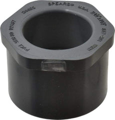 Value Collection - 2-1/2 x 1-1/2" PVC Plastic Pipe Reducer Bushing - Schedule 80, Spig x Soc End Connections - Eagle Tool & Supply