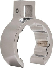 Proto - 1-5/8" 12 Point 1/2" Drive Full Polish Chrome Flare Nut Crowfoot Wrench - 2-7/32" Head Diam x 15/16" Head Thickness, 2.94" OAL - Eagle Tool & Supply
