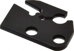 Seco - 0.118" Blade Width, 6.768" OAL, Single End Indexable Cut-Off Blade - 0.59" Max Depth of Cut, CFKN Blade, MDT Series - Eagle Tool & Supply