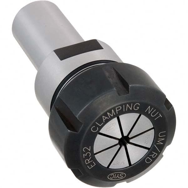 Techniks - 1/16" x 3/4" Straight Shank ER ER32 Collet Chuck - Eagle Tool & Supply