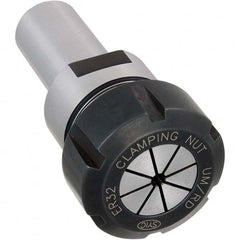 Techniks - 1/16" x 3/4" Straight Shank ER ER32 Collet Chuck - Eagle Tool & Supply