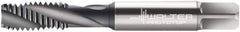 Walter-Prototyp - #4-40 UNC 3 Flute 3B Modified Bottoming Spiral Flute Tap - Cobalt, TiCN Finish, 1-7/8" OAL, Right Hand Flute, Right Hand Thread, Series A2240806 - Exact Industrial Supply