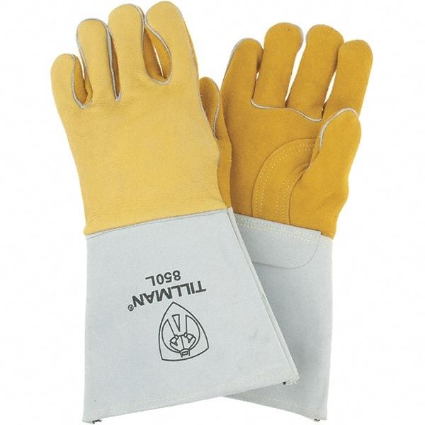 TILLMAN - Welder's & Heat Protective Gloves - MP 14" LRG ELK WELDI NG GLOVES TILLMAN - Eagle Tool & Supply