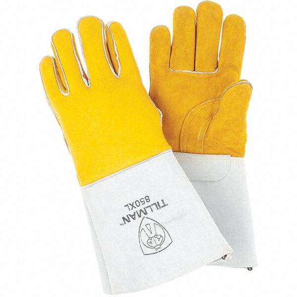 TILLMAN - Welder's & Heat Protective Gloves - MP 14" X-LRG ELK WELDING GLOVES TILLMAN - Eagle Tool & Supply