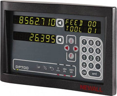 Newall - 2 Axes, Microsyn 2G & Spherosyn 2G Compatible DRO Counter - LED Display, Programmable Memory - Eagle Tool & Supply