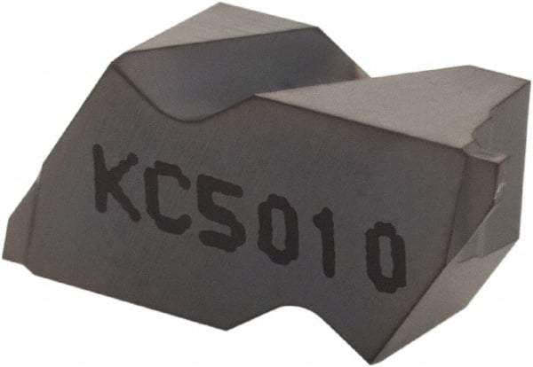Kennametal - 2M050NG Grade KC5010, Carbide Grooving Insert - Neutral - Eagle Tool & Supply