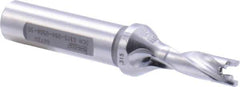 Iscar - 0.315" to 0.331" Diam, 3xD, 0.94" Max Depth, 1/2" Shank Diam, 3.32" OAL, Replaceable-Tip Drill - FCP, ICK, ICK-2M, ICM, ICP, iCP-2M Insert, 71322143 Toolholder, Series SumoCham - Eagle Tool & Supply