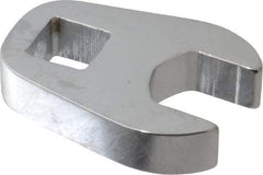 Proto - 13mm 3/8" Drive Chrome Crowfoot Wrench - 1-3/32" Head Diam x 1/4" Head Thickness, 1-1/2" OAL - Eagle Tool & Supply