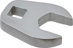 Proto - 17mm 3/8" Drive Chrome Crowfoot Wrench - 1-3/32" Head Diam x 1/4" Head Thickness, 1-23/32" OAL - Eagle Tool & Supply