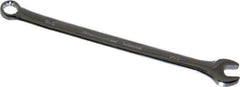 Proto - 1/4" Offset Combination Wrench - 15° Offset Angle, 4-29/32" OAL, Steel, Chrome Finish - Eagle Tool & Supply