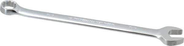 Proto - 9/16" 12 Point Combination Wrench - 15° Offset Angle, 8-5/8" OAL, Steel, Chrome Finish - Eagle Tool & Supply