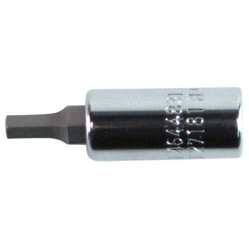 Hex Metric Bit Socket 1/4″ Square Drive with 1/4″ Replaceable Hex Bit 10 mm × 38 mm Overall Length - Eagle Tool & Supply