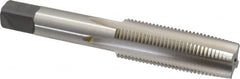Cleveland - M16x1.50 Metric Fine 4 Flute Bright Finish High Speed Steel Straight Flute Standard Hand Tap - Taper, Right Hand Thread, 3.813" OAL, 1.81" Thread Length, D6 Limit, Oversize - Exact Industrial Supply