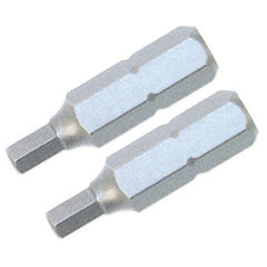 Hex Inch Insert Bit 3/8 × 25mm (2 Bit Pack) - Eagle Tool & Supply