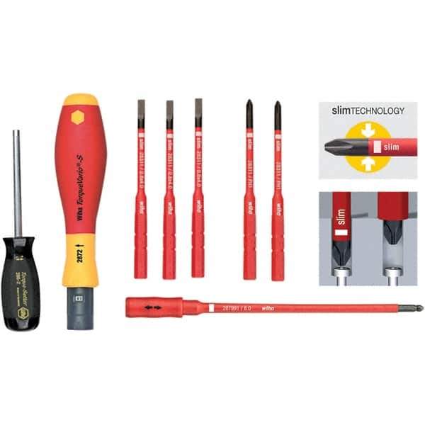 Wiha - Multi-Bit Screwdriver - Phillips & Torx Tip - Eagle Tool & Supply