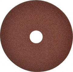 3M - 5" Diam 7/8" Hole 60 Grit Fiber Disc - Medium Grade, Ceramic, 12,000 Max RPM, Series 982C - Eagle Tool & Supply