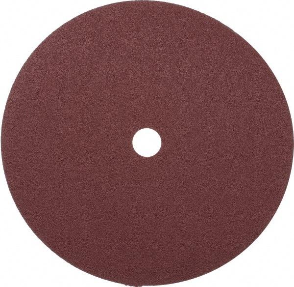 3M - 9-1/8" Diam 7/8" Hole 80 Grit Fiber Disc - Medium Grade, Ceramic, 6,600 Max RPM, Series 982C - Eagle Tool & Supply