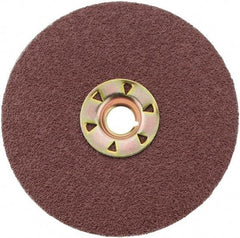 3M - 4-1/2" Diam 5/8-11 Threaded Hole 60 Grit Fiber Disc - Medium Grade, Ceramic, 13,300 Max RPM, Series 982C - Eagle Tool & Supply