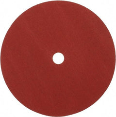 3M - 9-1/8" Diam 7/8" Hole 80 Grit Fiber Disc - Medium Grade, Ceramic, 6,600 Max RPM, Series 987C - Eagle Tool & Supply