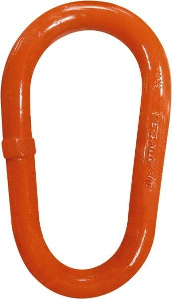 CM - 100 Grade Powder Coated Steel Oblong Master Link - 1-3/4" Diameter, 91,700 Lb Load Limit - Eagle Tool & Supply