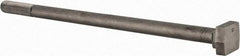 Value Collection - 1-8, 4" Thread Length, 1" Slot Width, Uncoated, Steel T Slot Bolt - 20" Length Under Head, Grade C-1045, 5, 1-3/4" Head Width x 5/8" Head Height - Eagle Tool & Supply