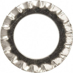 Value Collection - M14 Screw, 15mm ID, Stainless Steel External Tooth Lock Washer - 24mm OD, Uncoated, Grade 316 & Austenitic A4 - Eagle Tool & Supply