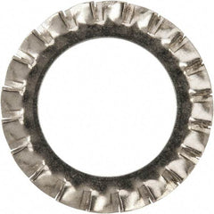 Value Collection - M20 Screw, 21mm ID, Stainless Steel External Tooth Lock Washer - 33mm OD, Uncoated, Grade 316 & Austenitic A4 - Eagle Tool & Supply