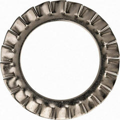 Value Collection - M30 Screw, 31mm ID, Stainless Steel External Tooth Lock Washer - 48mm OD, Uncoated, Grade 316 & Austenitic A4 - Eagle Tool & Supply