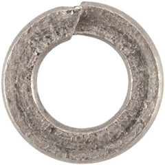 Value Collection - M2, 2.1mm ID, 4.4mm OD, 0.5mm Thick Split Lock Washer - 316 Austenitic Grade A4 Stainless Steel, Uncoated, 2.1mm Min ID, 2.4mm Max ID, 4.4mm Max OD - Eagle Tool & Supply