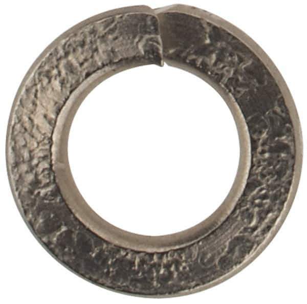 Value Collection - M2.5, 2.6mm ID, 5.1mm OD, 0.6mm Thick Split Lock Washer - 316 Austenitic Grade A4 Stainless Steel, Uncoated, 2.6mm Min ID, 2.9mm Max ID, 5.1mm Max OD - Eagle Tool & Supply