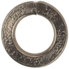 Value Collection - M2.5, 2.6mm ID, 5.1mm OD, 0.6mm Thick Split Lock Washer - 316 Austenitic Grade A4 Stainless Steel, Uncoated, 2.6mm Min ID, 2.9mm Max ID, 5.1mm Max OD - Eagle Tool & Supply