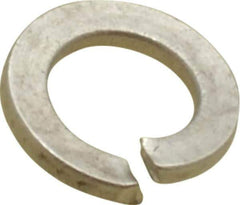 Value Collection - M4, 4.1mm ID, 7.6mm OD, 0.9mm Thick Split Lock Washer - 316 Austenitic Grade A4 Stainless Steel, Uncoated, 4.1mm Min ID, 4.4mm Max ID, 7.6mm Max OD - Eagle Tool & Supply