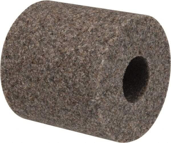 Norton - 60 Grit Aluminum Oxide Type 5 Internal Grinding Wheel - 1" Diam x 3/8" Hole x 1" Thick, 32,470 Max RPM, Type 5 Medium Grade, K Hardness, Vitrified Bond, No Recess - Eagle Tool & Supply
