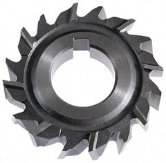 Keo - 5" Diam x 11/16" Width of Cut, 24 Teeth, High Speed Steel Side Milling Cutter - Staggered Teeth, Uncoated - Eagle Tool & Supply