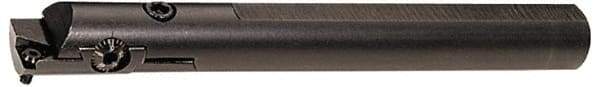 APT - 15/16" Min Bore Diam, 6-5/16" OAL, 3/4" Shank Diam, Indexable Boring Bar - 4-1/8" Max Bore Depth, TPGH Insert, Screw Holding Method - Eagle Tool & Supply