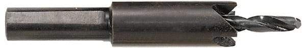 Michigan Drill - 1-1/8" Diam, Hole Saw - High Speed Steel Saw, Toothed Edge - Eagle Tool & Supply