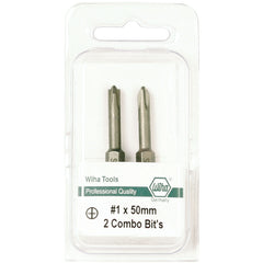 Xeno Combination Terminal Block Power Bit 1/4″ Hex Drive Bit #1 × 50 (2 Bit Pack) - Eagle Tool & Supply