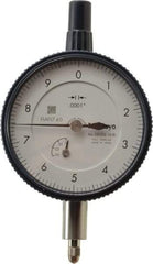 Mitutoyo - 0.025" Range, 0-10 Dial Reading, 0.0001" Graduation Dial Drop Indicator - 2-1/4" Dial, 0.01" Range per Revolution, 0.0001" Accuracy, Revolution Counter - Eagle Tool & Supply