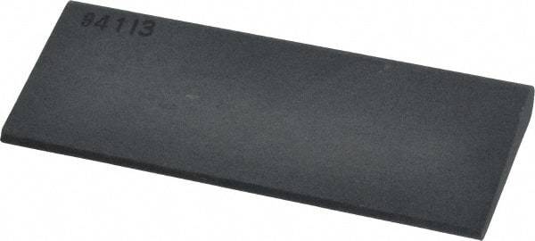 Made in USA - 4-1/2" Long x 1-3/4" Diam x 3/8" Thick, Silicon Carbide Sharpening Stone - Round, Fine Grade - Eagle Tool & Supply