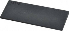 Made in USA - 4-1/2" Long x 1-3/4" Diam x 3/8" Thick, Silicon Carbide Sharpening Stone - Round, Fine Grade - Eagle Tool & Supply