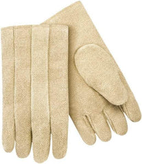 Steiner - Size Universal Wool Lined Fiberglass Heat Resistant Glove - 14" OAL, Slip-On Cuff - Eagle Tool & Supply