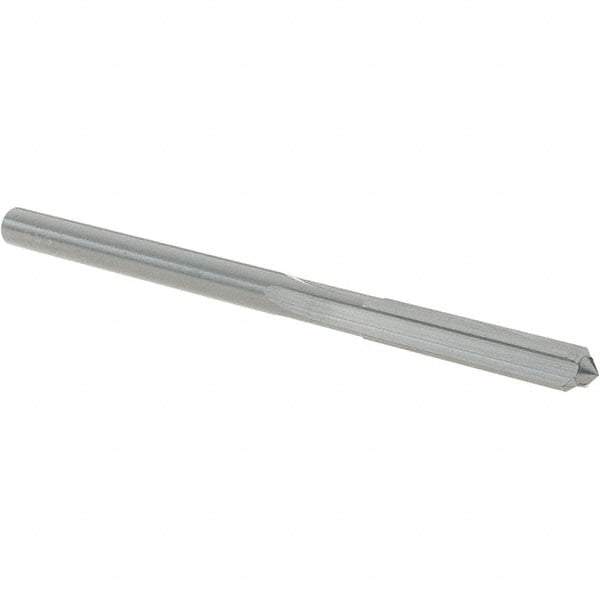 OSG - #19 Solid Carbide Chucking Reamer - Straight Flute, 5/32" Straight Shank, 7/8" Flute Length, 2-3/4" OAL - Eagle Tool & Supply