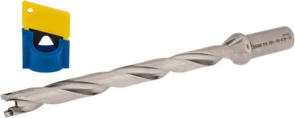 Iscar - 0.591" to 5/8" Diam, 12xD, 7.09" Max Depth, 3/4" Shank Diam, 10" OAL, Replaceable-Tip Drill - FCP, ICK, ICK-2M, ICM, ICN, ICP, iCP-2M Insert, 15 Seat Size, 71469803 Toolholder, Series SumoCham - Eagle Tool & Supply