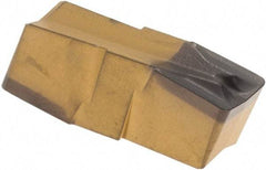 Iscar - 478055GIF Grade IC8250, 4.78mm Cutting Width Carbide Grooving Insert - 13mm Max Depth of Cut, Neutral, 0.55mm Corner Radius, TiCN/Al2O3/TiN Finish - Eagle Tool & Supply