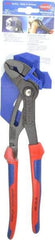 Knipex - 2-3/4" Max Capacity, 12" OAL, 30 Position Water Pump Pliers - Self Gripping Jaw, Ergo Dual Component Handles - Eagle Tool & Supply