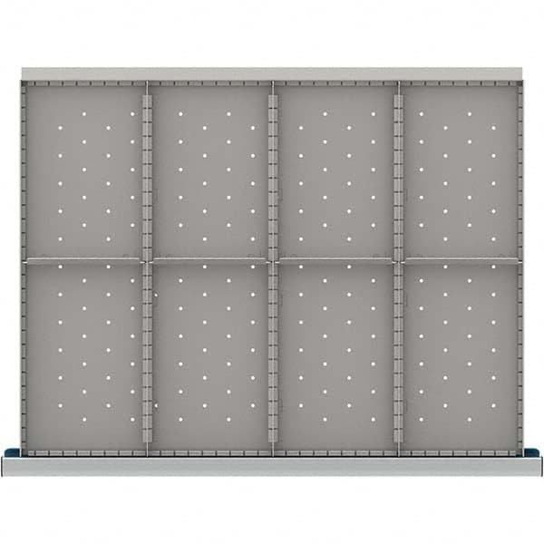 LISTA - 8-Compartment Drawer Divider Layout for 3.15" High Drawers - Eagle Tool & Supply