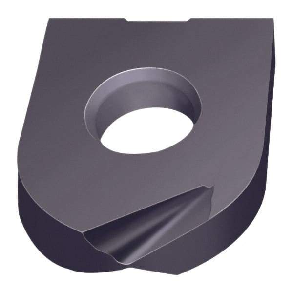 Walter - P3201D12 Grade WKP35 Carbide Milling Insert - TiCN/Al2O3/TiN Finish, 0.0984" Thick - Eagle Tool & Supply