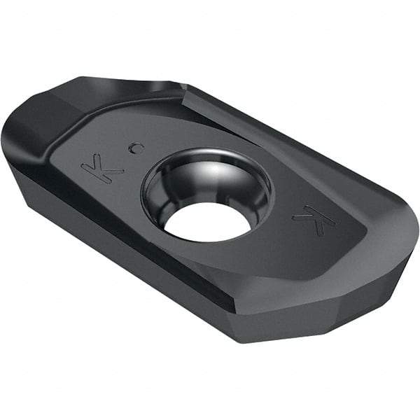 Walter - ZDGT150412 K85 Grade WK10 Carbide Milling Insert - Uncoated, 0.1874" Thick, 1.2mm Corner Radius - Eagle Tool & Supply